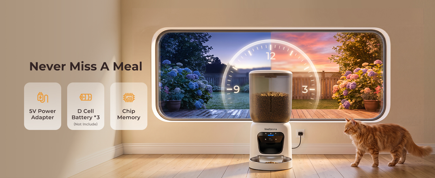 automatic cat feeder