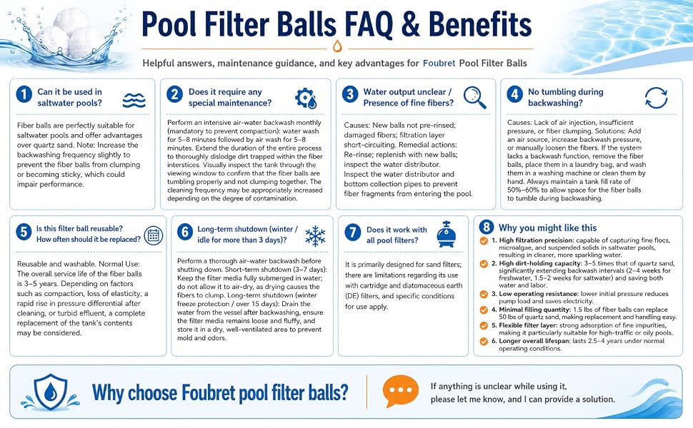 Pool Filter Balls