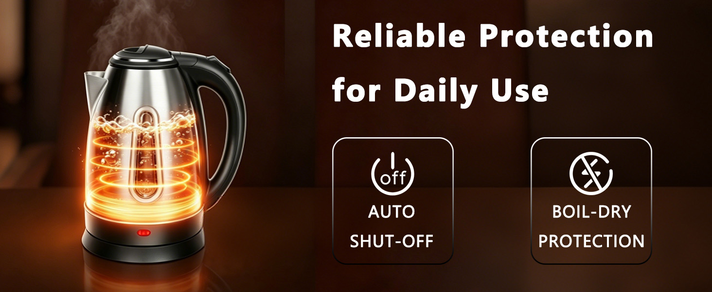 electric kettles for boiling water