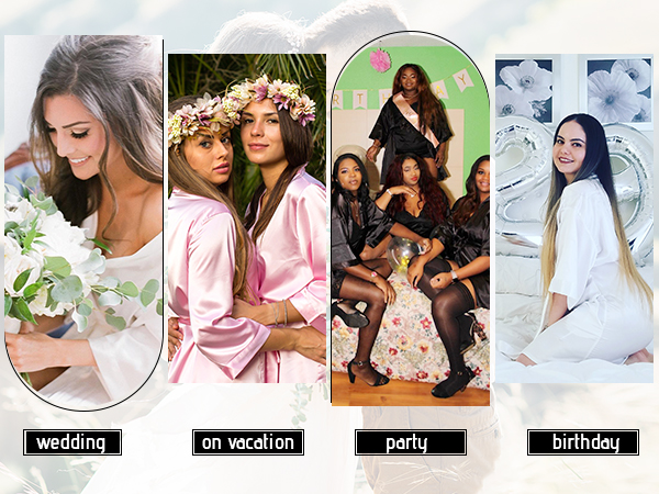 bride party robe