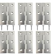 6 Pack Folding Hinges, 3 Inch Door Hinges