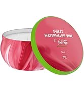 Febreze Scented Candle, Sweet Watermelon Vine Scent, 11 oz 4 Wick Candle, Single Pack
