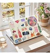 iCasso Compatible with MacBook Air 13 inch Case 2020-2018 Release A2337 M1 A2179 A1932, Cute Prot...
