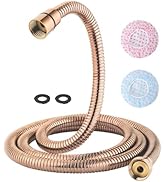 TRIPHIL Kink-free Shower Hoses, Shower Hose Extension 71 Inches Extra-long for Handheld Shower He...