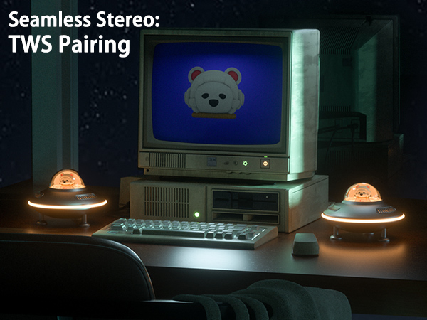 Wireless Bluetooth Speaker,Bluetooth Speaker for Desk