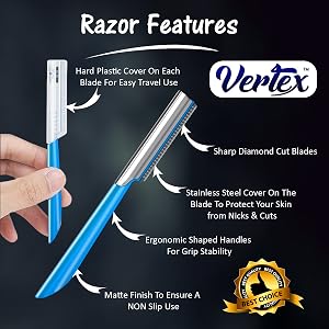 barber clean up kit for at home cleaning edges with stainless steel blade use soap brush or oil pcs
