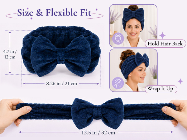 headband for washing face