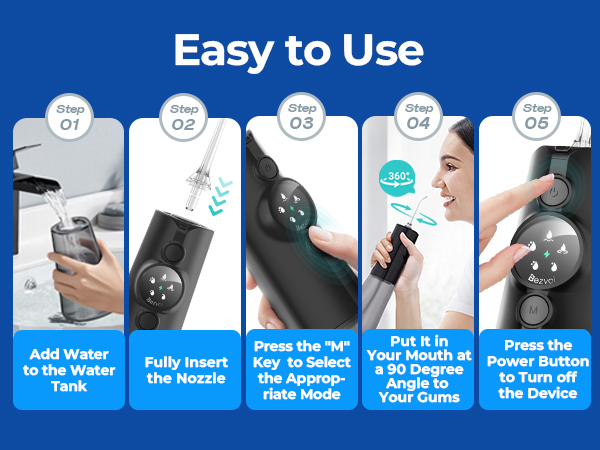 water flosser