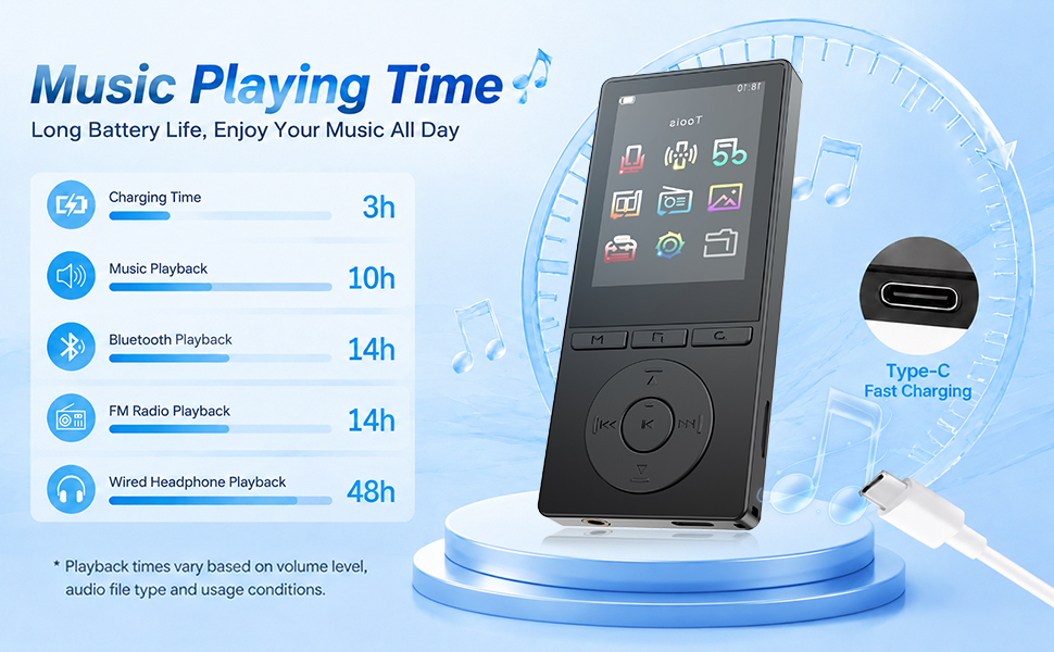 mp3 player with bluetooth mp3 players