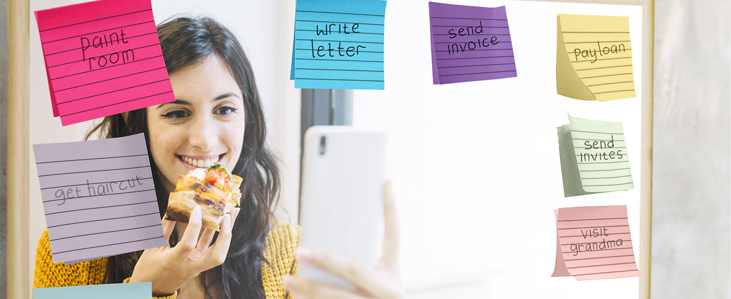 sticky notes