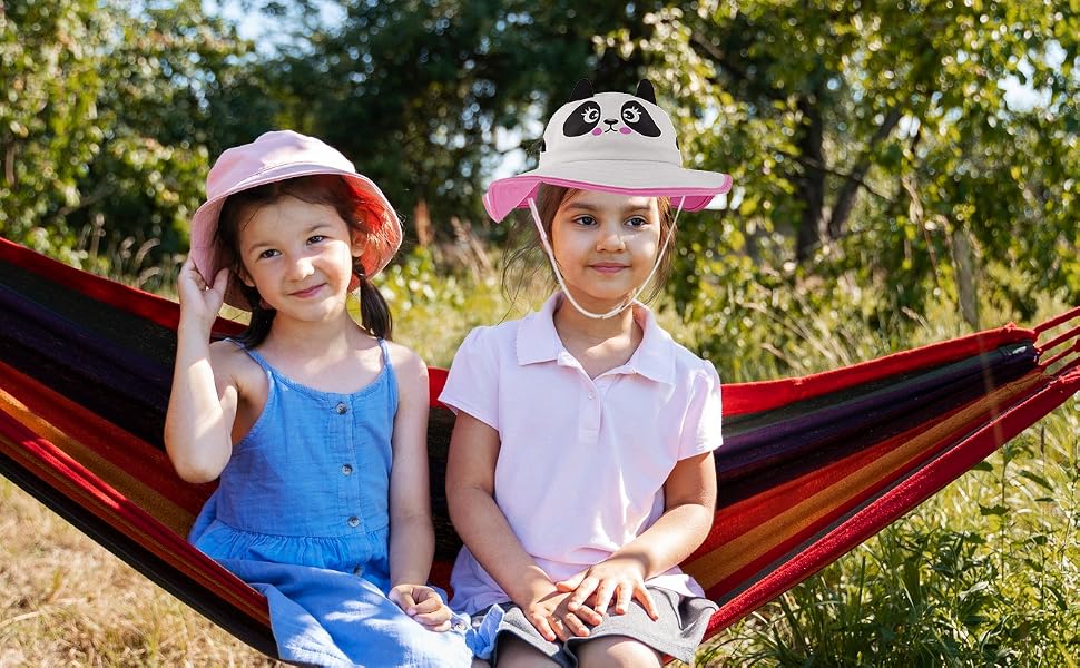 panda sun hat