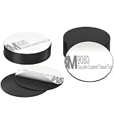 10 Pcs NFC Tags Blank NTAG215 Coin Cards Programmable NFC Stickers NFC 215 Chip Black Round with ...