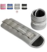 PROIRON Ankle Weights Wrist Leg Weights for Women Men 2/4/6/8LBS Reflective Ankle Weight Set for ...