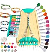 Arts and Crafts for Kids Ages 8-12,Friendship Bracelet Making Kit for Girl,Kids Jewelry Making Ki...
