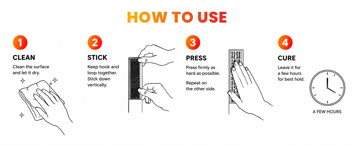 Adhesive Hook Loop Tapes