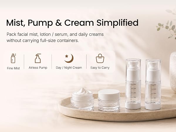Mist, Pump & Cream Simplified