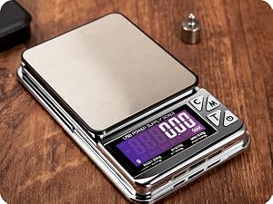 silver coins scale