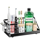 Toothbrush Holders Instant-Drying Organizer - Bathroom Countertop/Wall Mounted Electric Toothbrus...