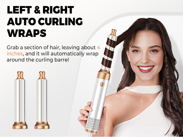 air curling iron wrap