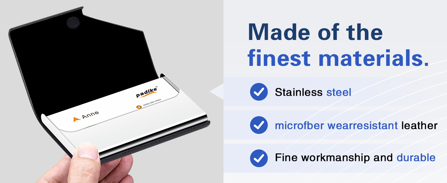 made of the finest materials