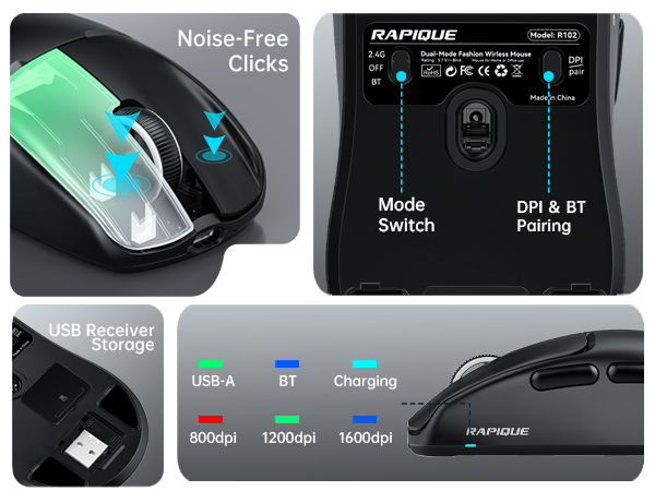 R102 Bluetooth Mouse