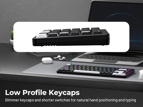 low profile keycaps