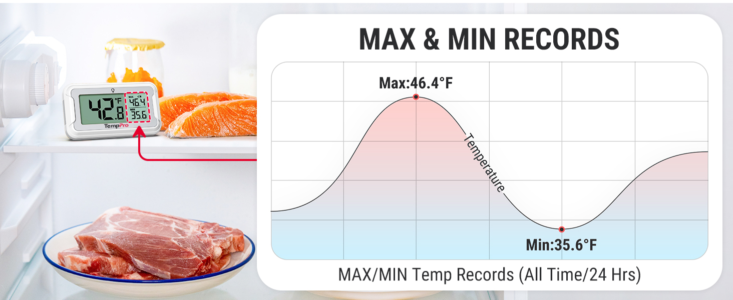 fridge freezer thermometer
