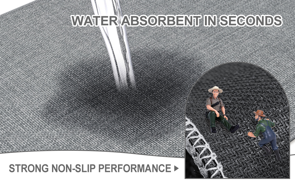 absorbent bath mat