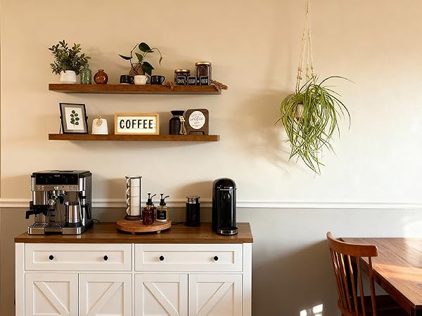 Coffee Bar Shelves