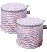 Kimmama Big Bra Washing Bags for Laundry,Extra Large Bra Bag for Washing Machine,Sandwish Mesh La...
