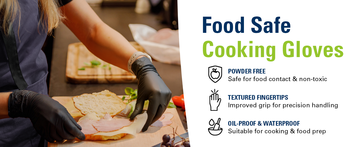 food safe nitrile gloves