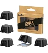 Maveek Magnetic Cord Clips, Cable Holder Magnet Silicone Cord Organizer Keyboard Keys Square Cabl...