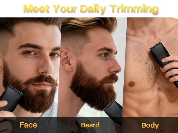 manscape beard trimmer for men