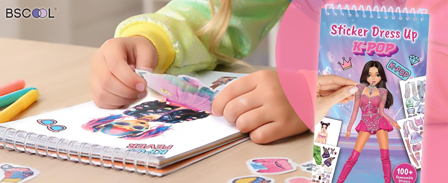 K-pop Sticker dress up