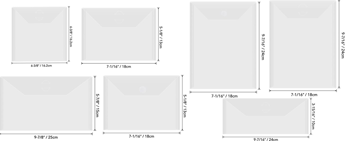 Clear Stamp and Die Storage Pockets