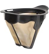 Reusable Coffee Permanent Filters Cone Replacement Coffee Filter Compatible with Ninja Coffee Mak...