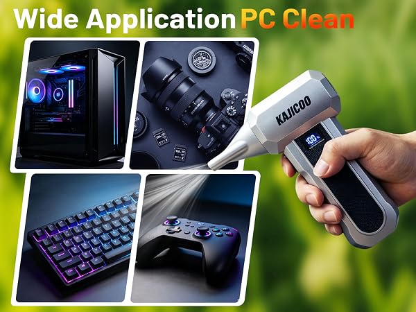 Compressed Air Duster For Computer, PC Cleaning