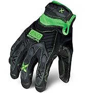 Ironclad mens Work Glove R3SC34802941, Black, Large Pack of 1 US
