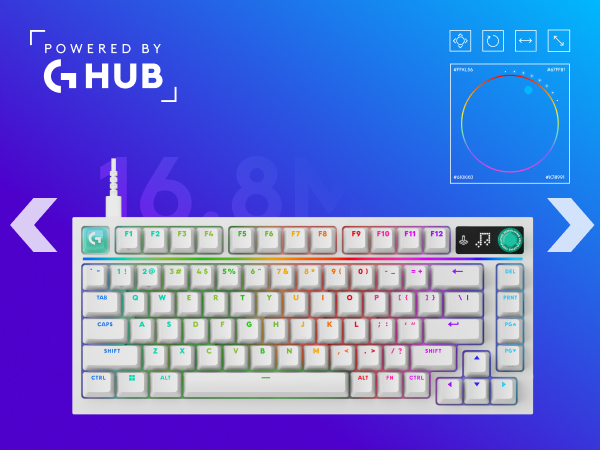 a white keyboard