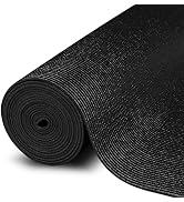 Foam Toolbox Liner Drawer Mat 1/8 Inch Thick X 16 Inch Wide X 16 Ft Long Black, No Slip for Prote...