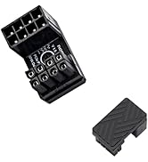 IYUANEPRO 8 PIN PCIe GPU Power Adapter, 180-Degree U-Turn Angled Connector, Aluminum Heat Dissipa...