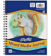 Pacon UCreate Mixed Media Journal, Heavyweight, 11