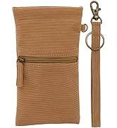 Soft Sunglass Pouch - Extra Large Eyeglasses Holder squeeze top - Glasses Holder Sleeve w/Wristle...