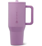 HydroJug Traveler 40oz, Insulated Tumbler with Handle & Straw, Pixie | Triple wall insulated, fli...