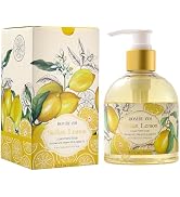 ROMIIE ZOI Liquid Hand Soap with Gift Box, Lemon, 260ml/8.7oz | Gentle & Moisturizing, Plant-Base...