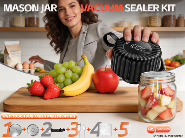 mason jar vacuum sealer