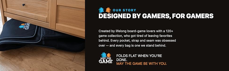 Designed by gamers, for gamers