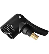 ZS569 Black Presta Valve Adapter Dual Head Bike Track Pump Tyre Air Pump Connector Head Tires and...