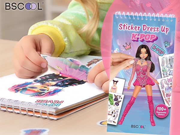 K-pop Sticker dress up