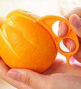 Orange Peeler Tools Citrus Peel Cutter Plastic Fruit Vegetable Slicer Cutter Lemon Peeler